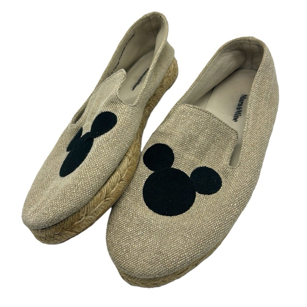 Mara & Mine Mickey Mouse Disney Slip On‎ Shoes Size 39